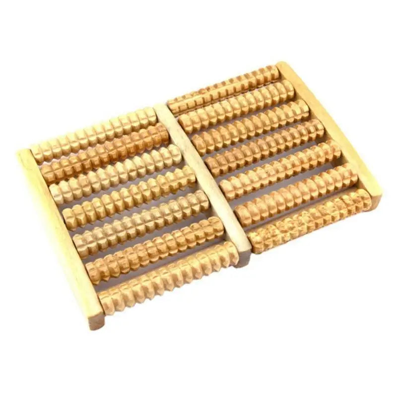 Wooden Foot Massager Roller Reflexology for Stress Fitness Health Care Feet Massage Roller Pain Relief