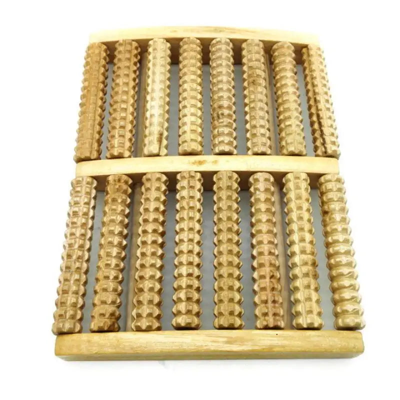 Wooden Foot Massager Roller Reflexology for Stress Fitness Health Care Feet Massage Roller Pain Relief