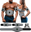 Fitness Belt, Powered Muscle Stimulator for Home Use, for Muscle Conditioning Grey