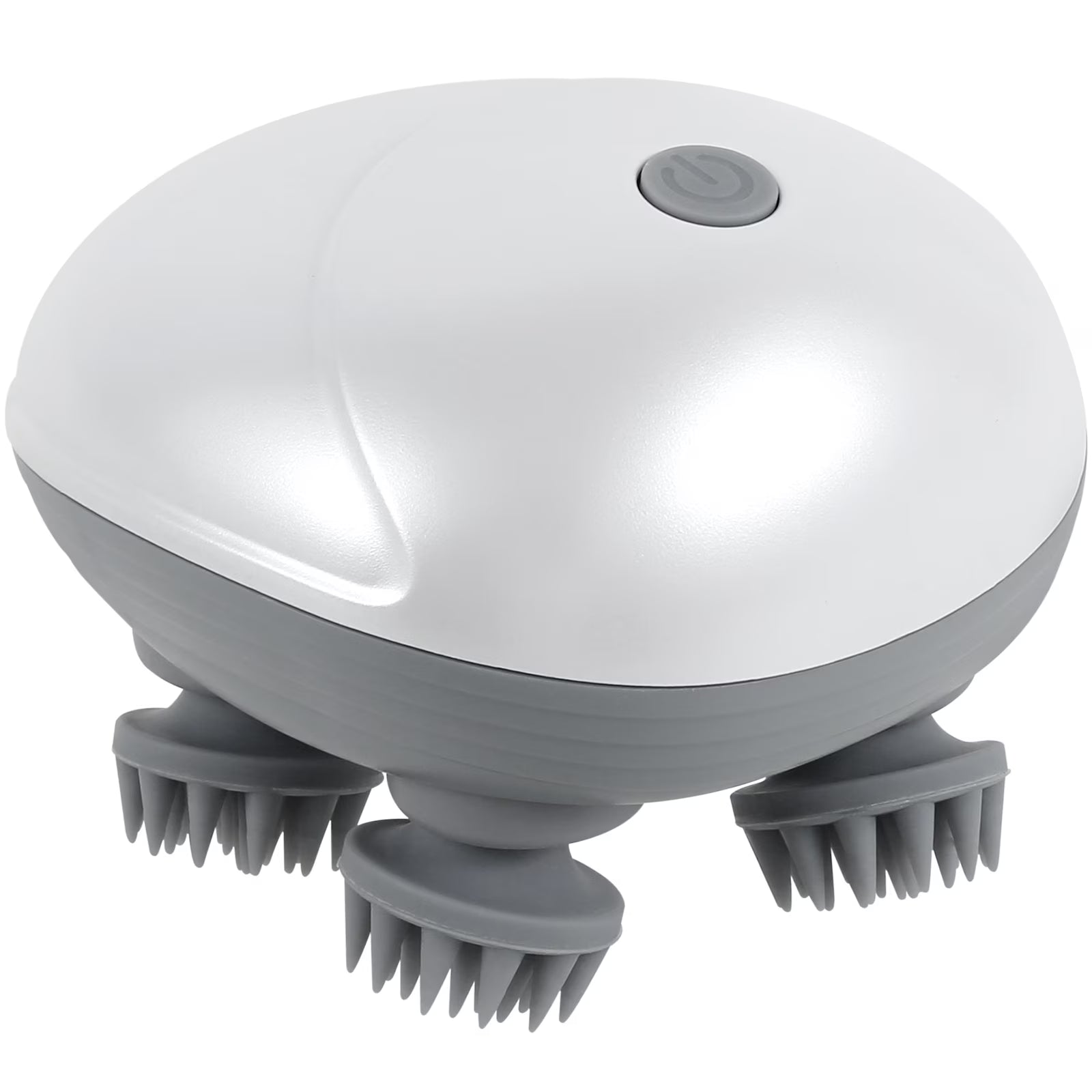 Electric Pet Massager Portable Handheld Pet Scalp Massager with 4 Massage Heads 3 Modes USB Rechargeable Waterproof Massage Tool for Dog Cat Body Relaxion